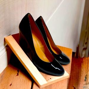 J.Crew Factory Sylvia heels Black. Size 8 1/2